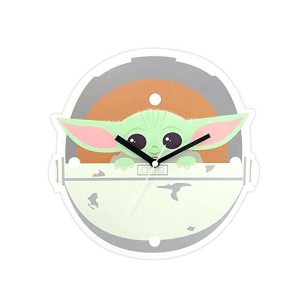 Disney Star Wars Reloj de pared de metal diseño de El Niño