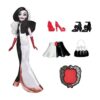 Disney Villains Cruella De Vil Muñeca de moda accesorios_1