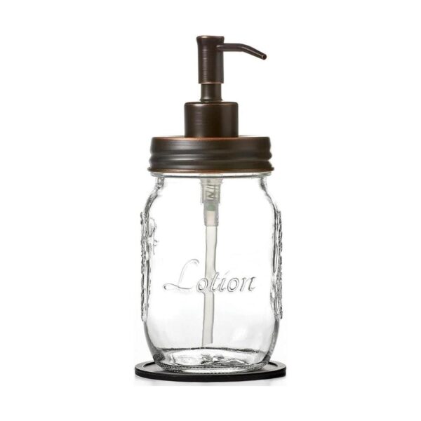 Dispensador de jabón yo loción Mason Jar para_1