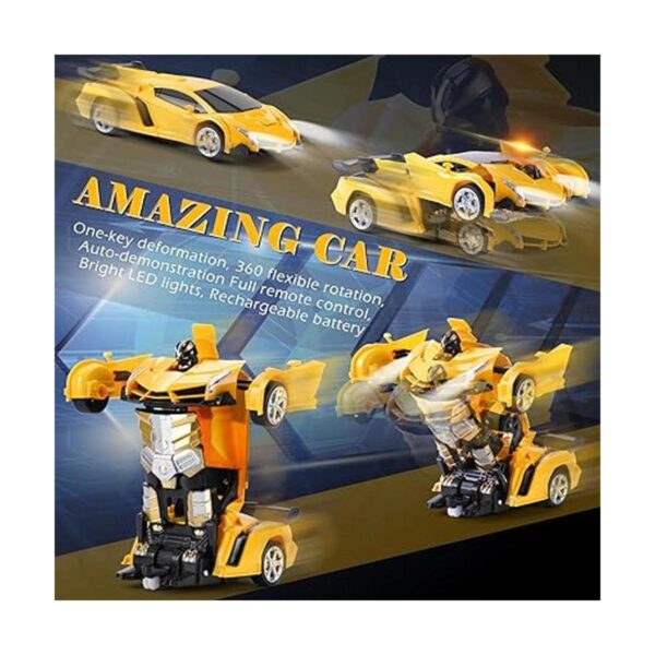 Dolanus Automóvil Transform Robot RC El automóvil con_3