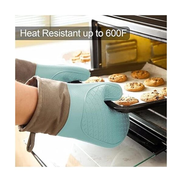 Domonic Home Juego de guantes de horno y soportes para_3