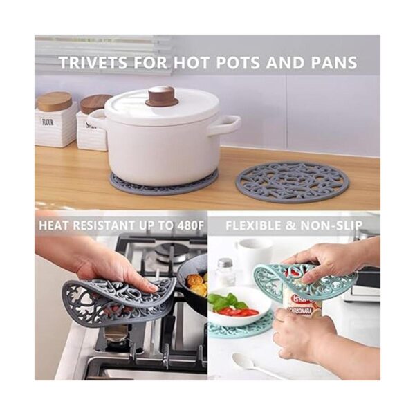 Domonic Home Juego de guantes de horno y soportes para_6
