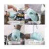 Domonic Home Juego de guantes de horno y soportes para_5
