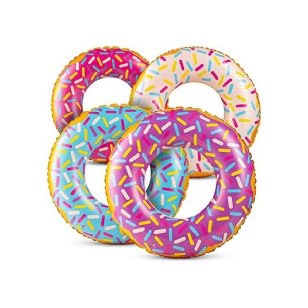 Donas inflables paquete de 4 inflables de 24 pulgadas_1