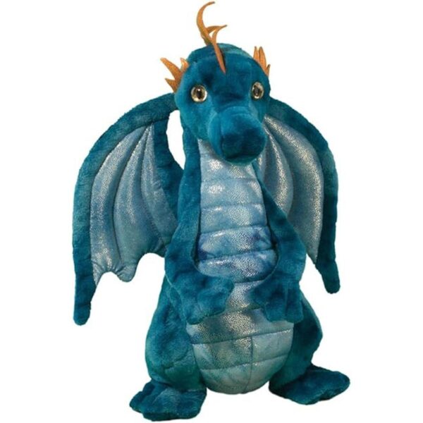 Douglas Zander Peluche de dragón azul_1