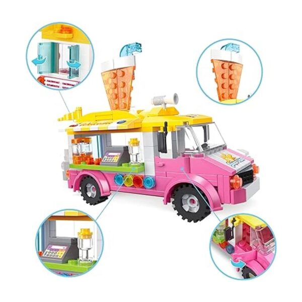 Dream Girls Juice Truck Juego de construcción de 189_3