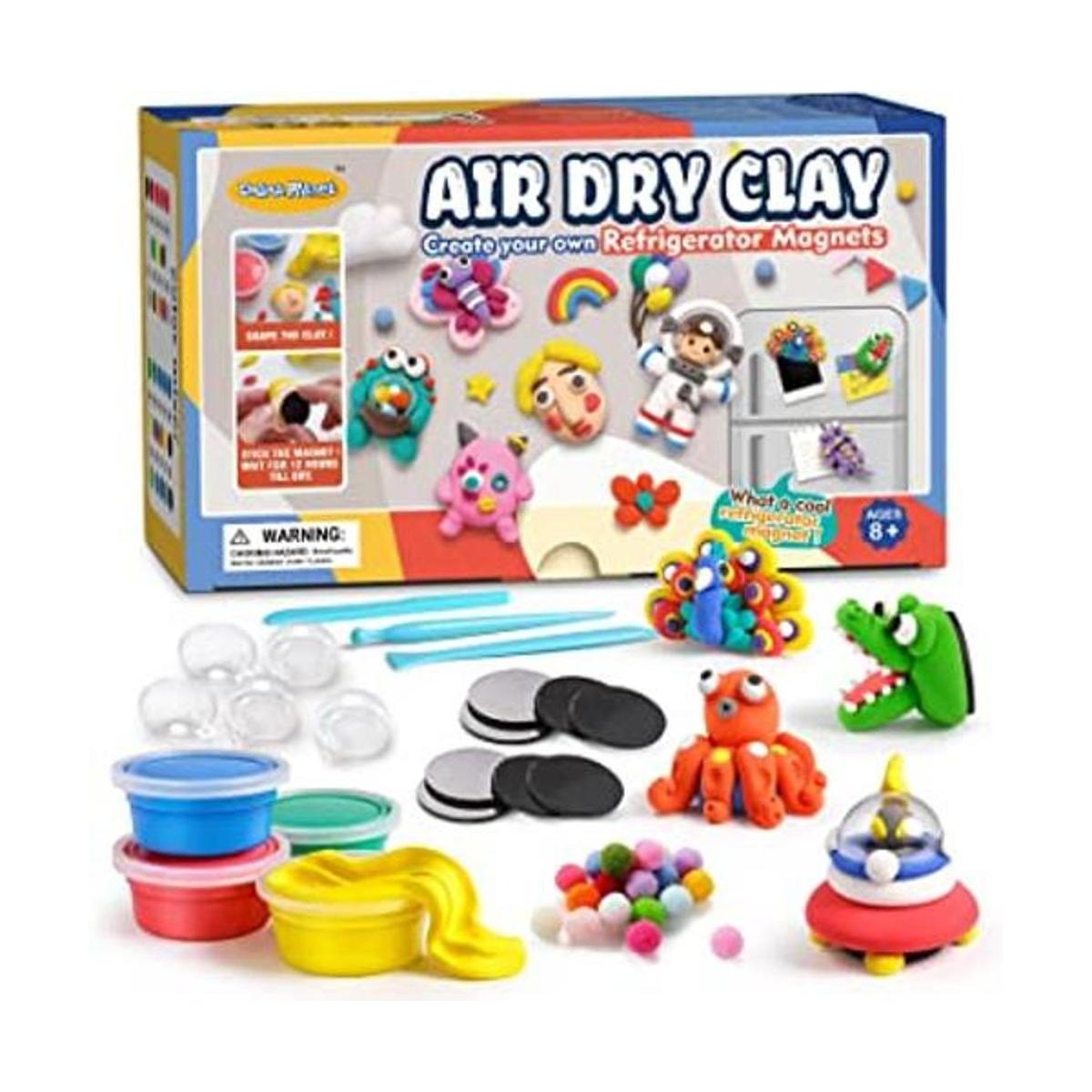 Drama Planet Kit de arcilla seca al aire para niños crea
