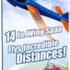 Duncan X14 Planeador Naranja con alas azules_3