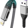 Durcord Cargador de iPhone con certificado MFi paquete_1