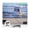 Duttek Cable en espiral mini HDMI a HDMI de 8 K versión_3
