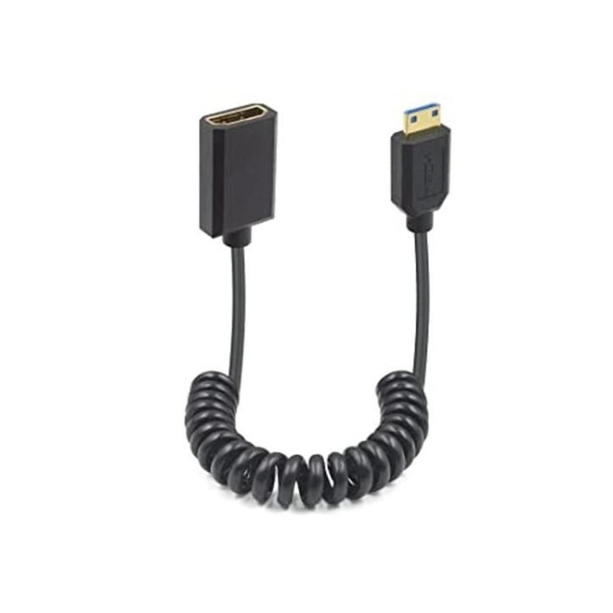 Duttek Cable de extensión mini HDMI a HDMI de 8 K de 4