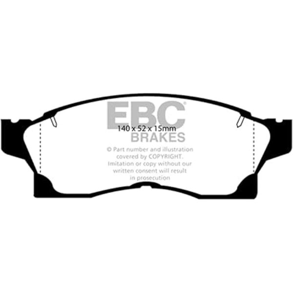 EBC Brakes DP3936C Redstuff Almohadilla de freno de