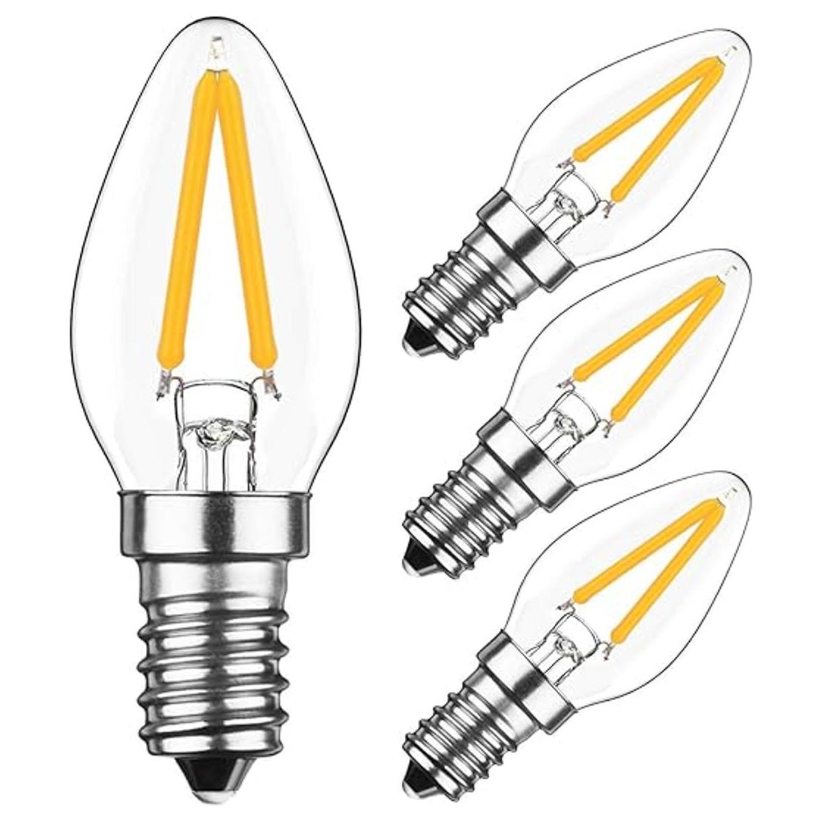 EBD Lighting 2 W E12 C7 Candelabro LED Bombillas de