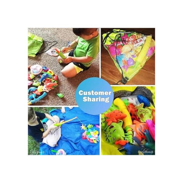 ECLifeHack Set de juguetes magnéticos de pesca para niños_6