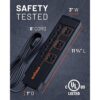 ECHOGEAR Regleta protectora contra sobretensiones de 8_6