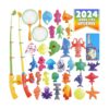 ECLifeHack Set de juguetes magnéticos de pesca para niños_1