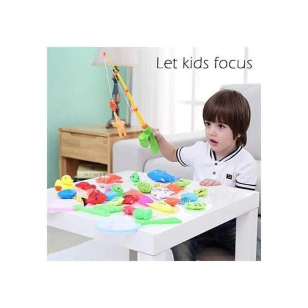 ECLifeHack Set de juguetes magnéticos de pesca para niños_4