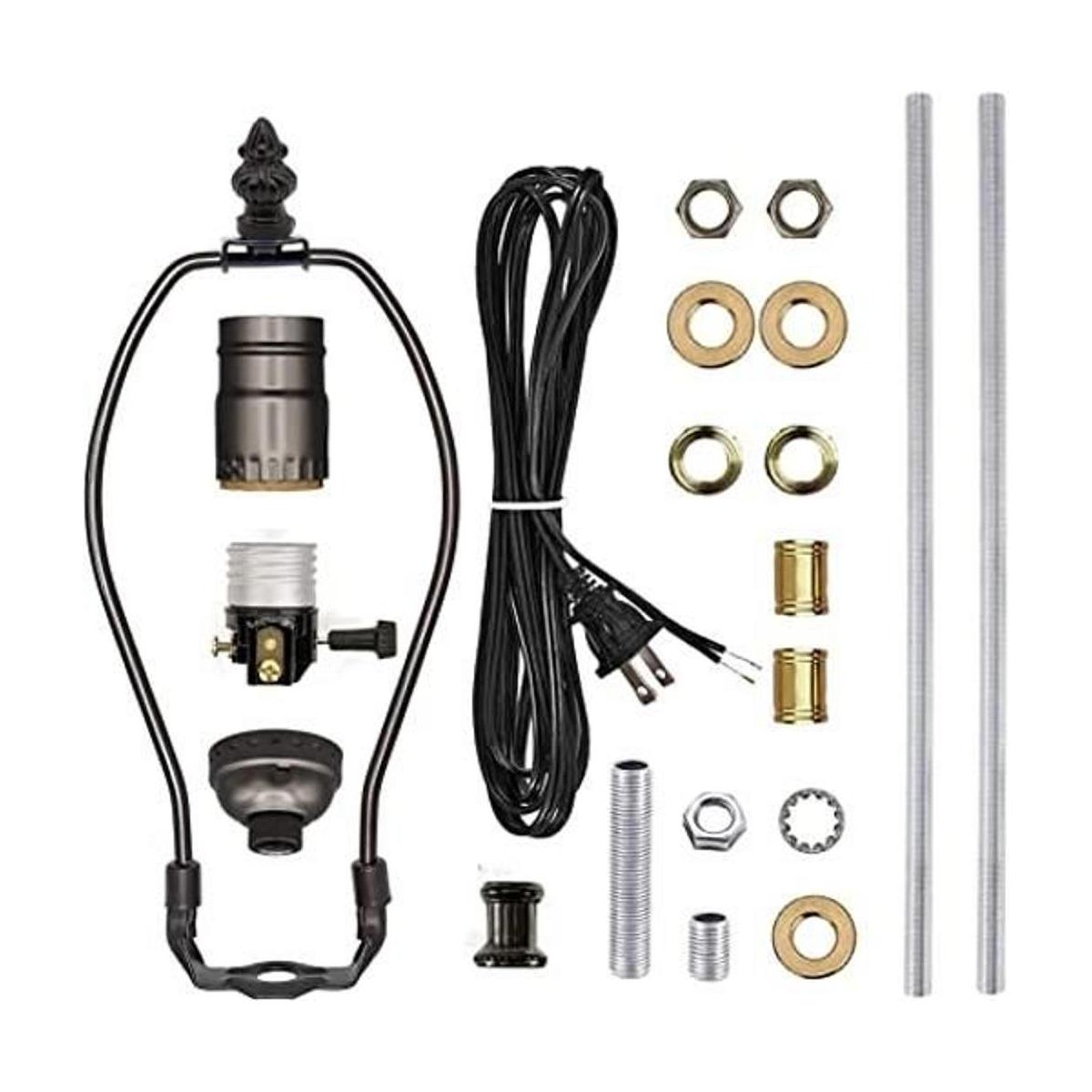 ECUDIS Kit de lámpara kit de cableado de lámpara de mesa