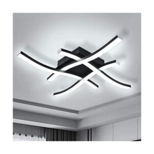 EDISLIVE Moderna lámpara de techo LED regulable curva_1