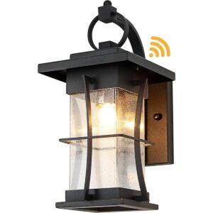 EERU Farol de pared para exteriores del atardecer al_1