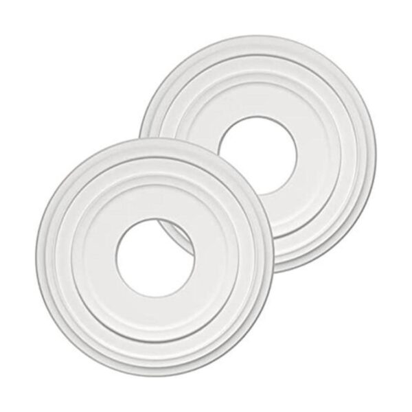 EIFHYT Medallones de techo de poliuretano blanco para_1