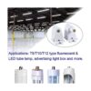 EFAYCRR 6 pares Soporte de base de lápida con conector_3