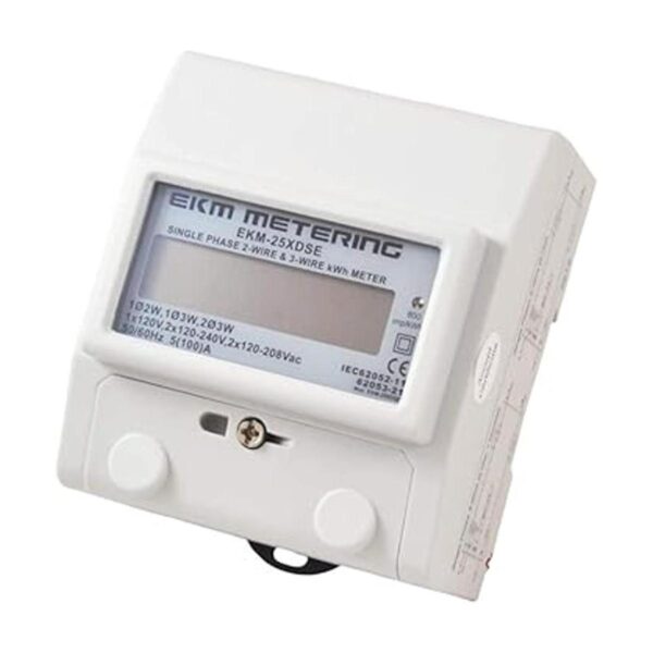 EKM medidor de kWh eléctrico y kit de caja de interior
