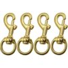 EKEV Clips para cuerda 4 unidades latón de bronce de_1