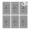 ELEGRP Toma de pared USB de 30 W 6.0 amperios 3 puertos_1