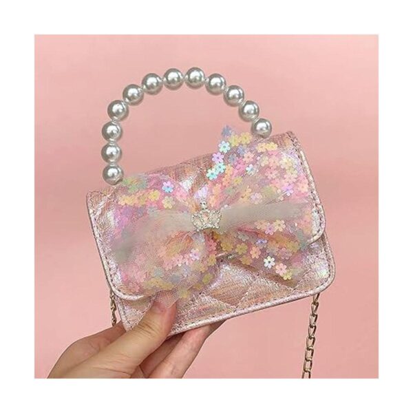 ELEMIRSA Bolso de mano para niñas pequeñas niños collar_3