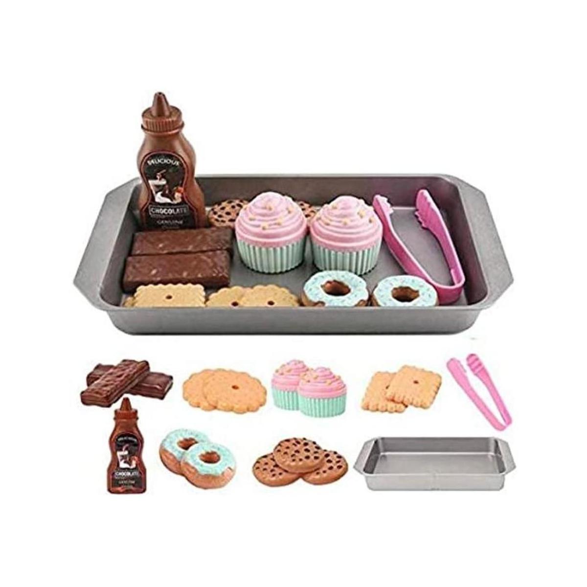 ELitao Juego de alimentos de juego para galletas comida