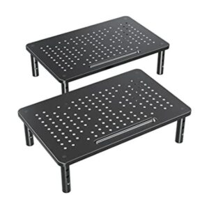 ELIVED Paquete de 2 soportes elevadores para monitor 3_1