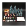 EMiEN 45 kits de adornos en miniatura de Navidad de