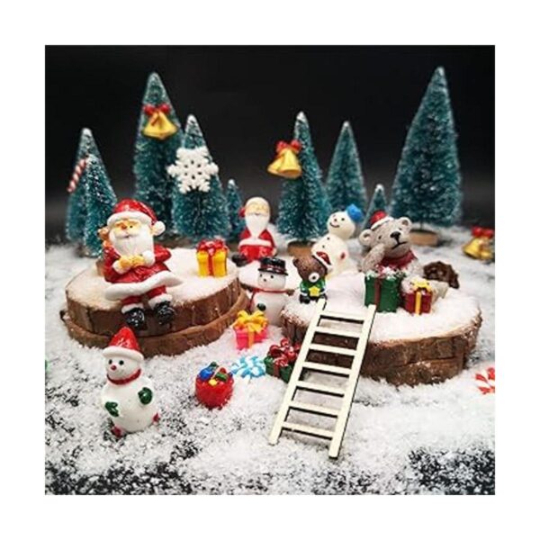 EMiEN 45 kits de adornos en miniatura de Navidad de