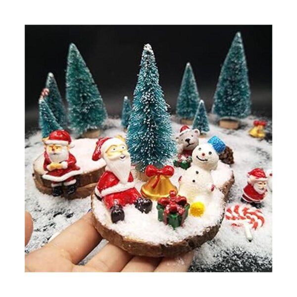 EMiEN 45 kits de adornos en miniatura de Navidad de