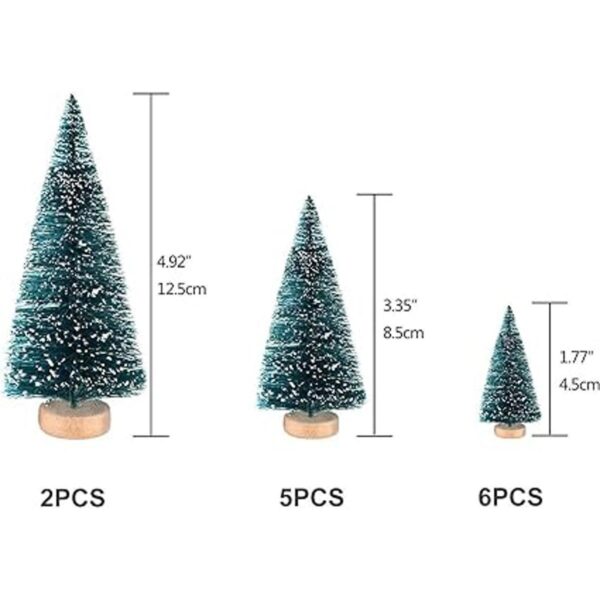 EMiEN 45 kits de adornos en miniatura de Navidad de