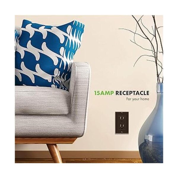 ENERLITES Receptáculo para decoración resistente a las