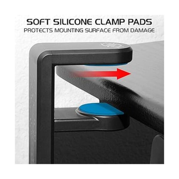 ENHANCE Soporte de auriculares dual para juegos de PC_3