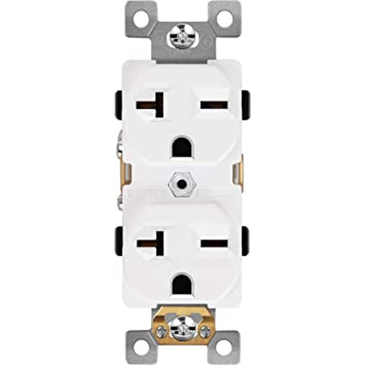 ENERLITES Receptáculo dúplex toma de pared eléctrica de