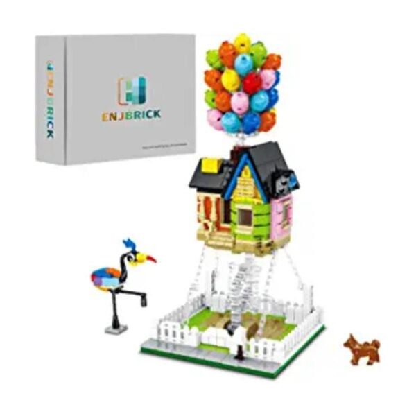 ENJBRICK Up Balloon House Kit de construcción para niños_1