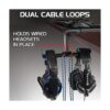 ENHANCE Soporte de auriculares dual para juegos de PC_4