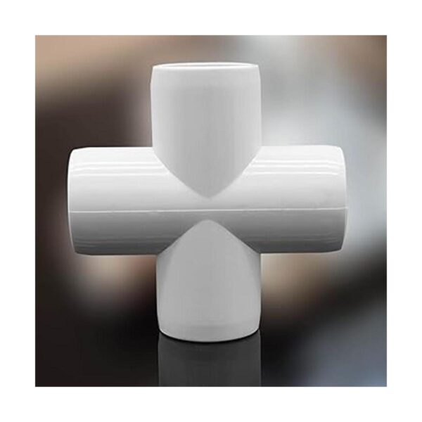 EPHECH Accesorios de codo de PVC cruzados de 34 pulgadas