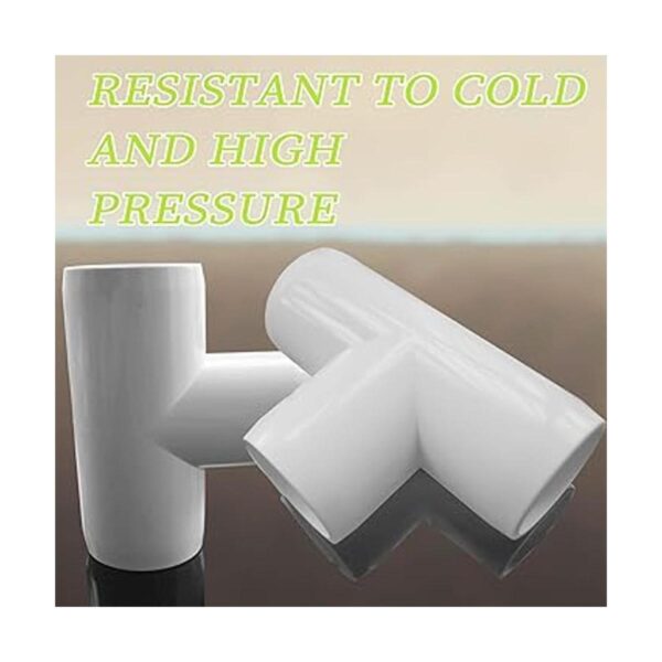 EPHECH Accesorios de PVC de 3 vías de 12 pulgadas 24