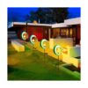 EPROSMIN Luces solares de jardín para exteriores luces_3