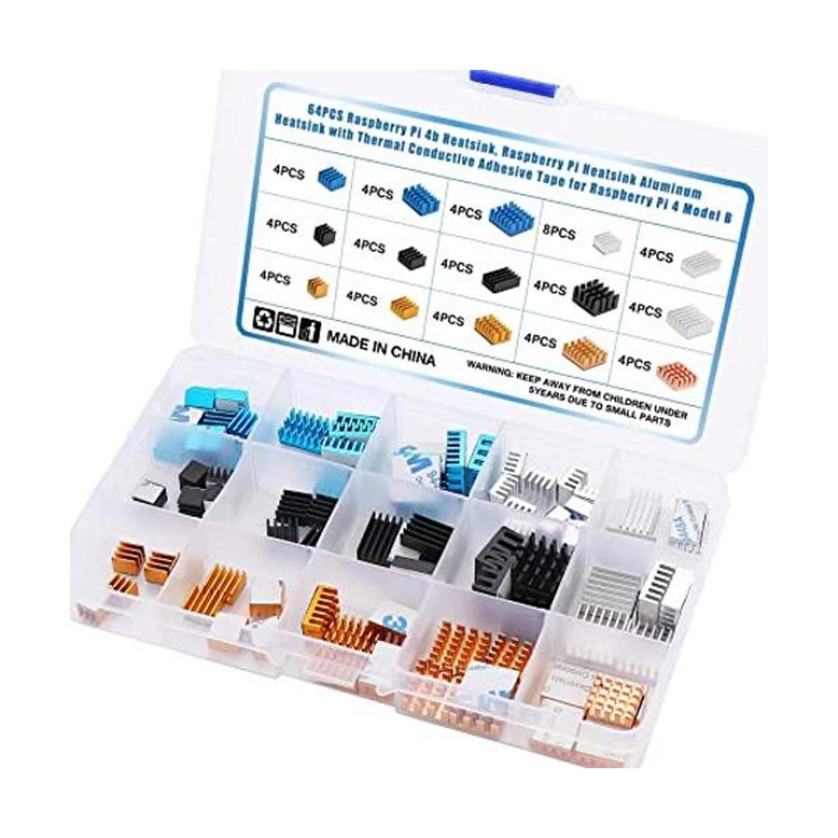 ESUMIC Disipador térmico Raspberry Pi 4b disipador