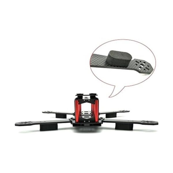EUDAX 72 UNIDS FPV Negro Esponja Mat Landing Skid Pad Gear