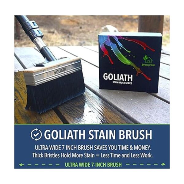 EVERSPROUT Goliath Deck Stain Brush ULTRA WIDE 7Inch_2