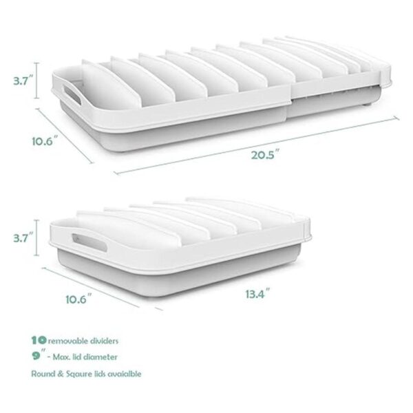 EVERIE GS01SS Organizador extensible para tapa de_3