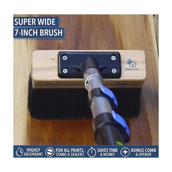 EVERSPROUT Goliath Deck Stain Brush ULTRA WIDE 7Inch_3
