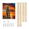 EVNEED Barras estiradoras de lona de 16 x 20 pulgadas